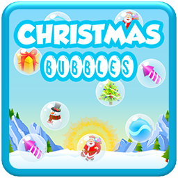 Christmas Bubbles game logo