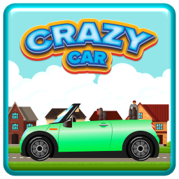 Crazy Car game logo