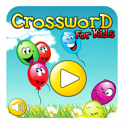 Crossword For Kids game logo