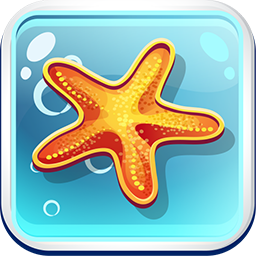 Fish World Match 3 Game Logo