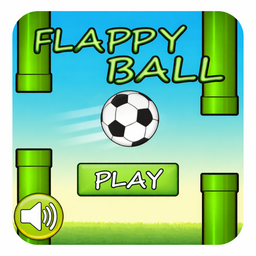 Flappy Ball game logo