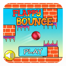 Flappy Bounce Game Logo