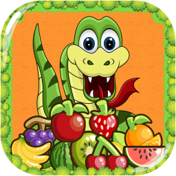 Fruit Snake Game Logo