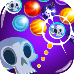 Halloween Bubble Shooter game logo