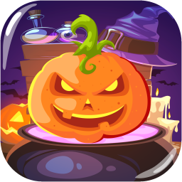 Halloween Match 3 Game Logo