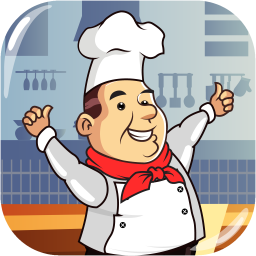 Happy Chef Bubble Shooter game logo