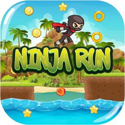 Ninja Run New game logo