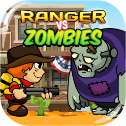 Ranger vs Zombies Game Logo