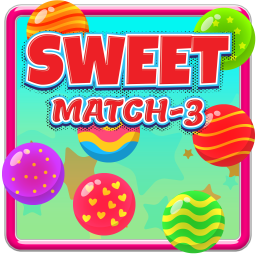 Sweet Match 3 Game Logo