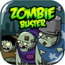 Zombie Buster Game Logo